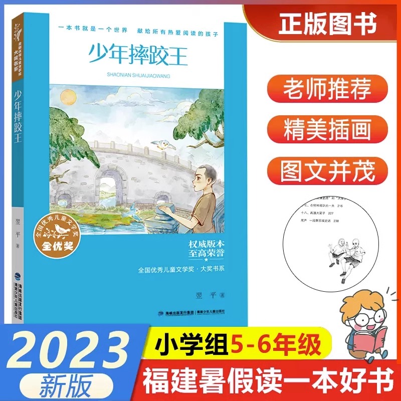 少年摔跤王翌平著名师导读版