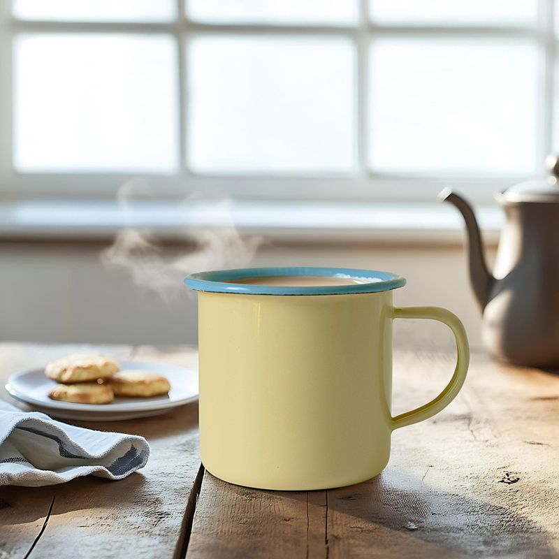 搪瓷马克杯英式法式咖啡杯