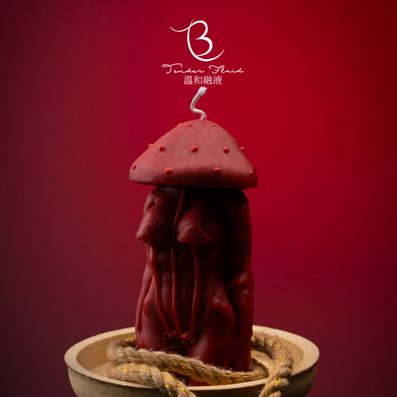 【蘑女】新手友好低温蜡烛可撕拉