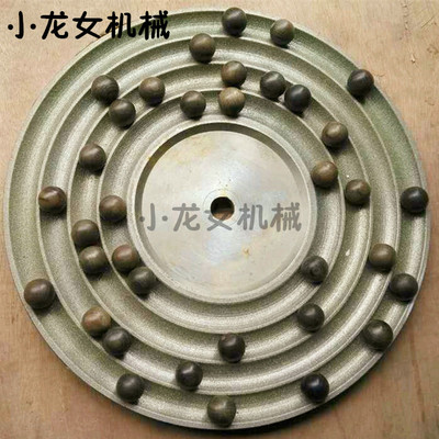 调速细磨机压珠机磨盘精细磨盘圆珠定型轮玉石玛瑙木珠金刚石砂轮