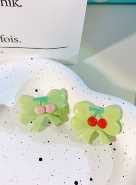 popx石塑粘土可爱女可爱樱桃