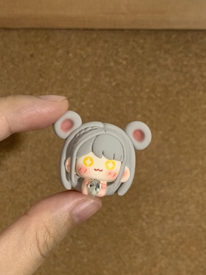 超轻粘土 三角洲行动骇爪周边麦晓雯粘土 麦小鼠非洲之星挂件摆件