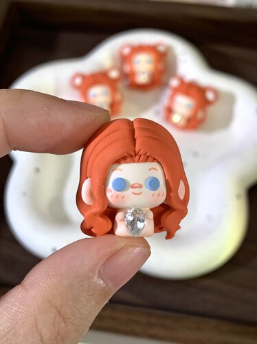 POPX原创手作三角洲行动疾风克莱尔张姐超轻粘土挂饰人偶非洲之心