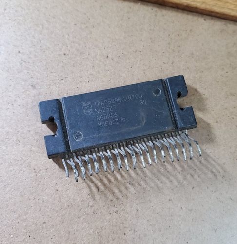 【凯拓达】拆机 TDA8589BJ R1CU 总线控制4x45w功率放大芯ZIP-37
