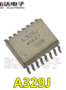 【凯拓达电子】原装拆机 HCPL-329J 光电耦合器 A329J SOP-16测好