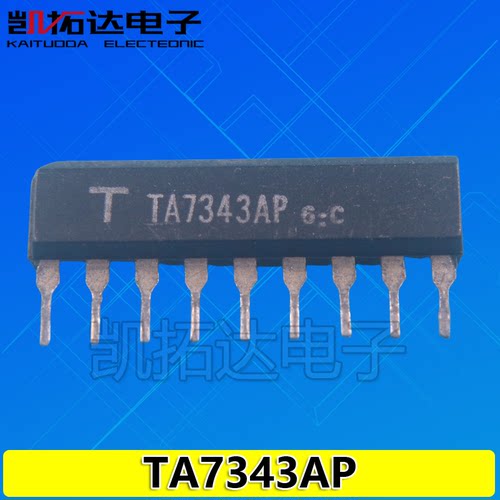 【凯拓达电子】TA7343AP 原装进口拆机 ZIP封装  IC芯片 可直拍