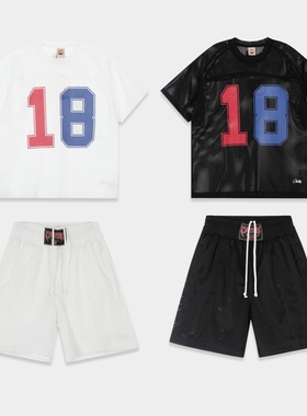 现货CORTEIZ球衣BOXY短袖T恤小领口美式CLEANFIT嘻哈CENTRALCEE