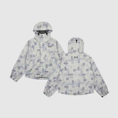 现货MERTRA冲锋衣夹克BOXYFIT美式CLEANFTI嘻哈滑板复古