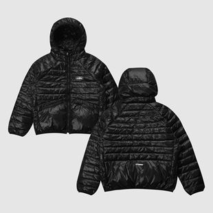 现货CORTEIZ排骨拉链羽绒服外套通勤短宽BOXY美式嘻哈街头滑板