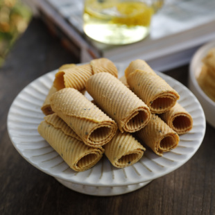 传统配料真材实料香脆健康复古零食纯粹 手工蛋卷蛋片 暖穗 老式