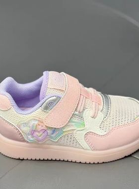 江博士专柜正品2026春女童二段机能鞋网面透气闪灯鞋1B14B1005AW0