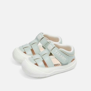 透气婴儿步前鞋 赤足鞋 T24B5B5673 男女童防滑凉鞋 泰兰尼斯101夏季