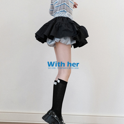 与她原创设计芭蕾舞蹈蓬蓬裙裤