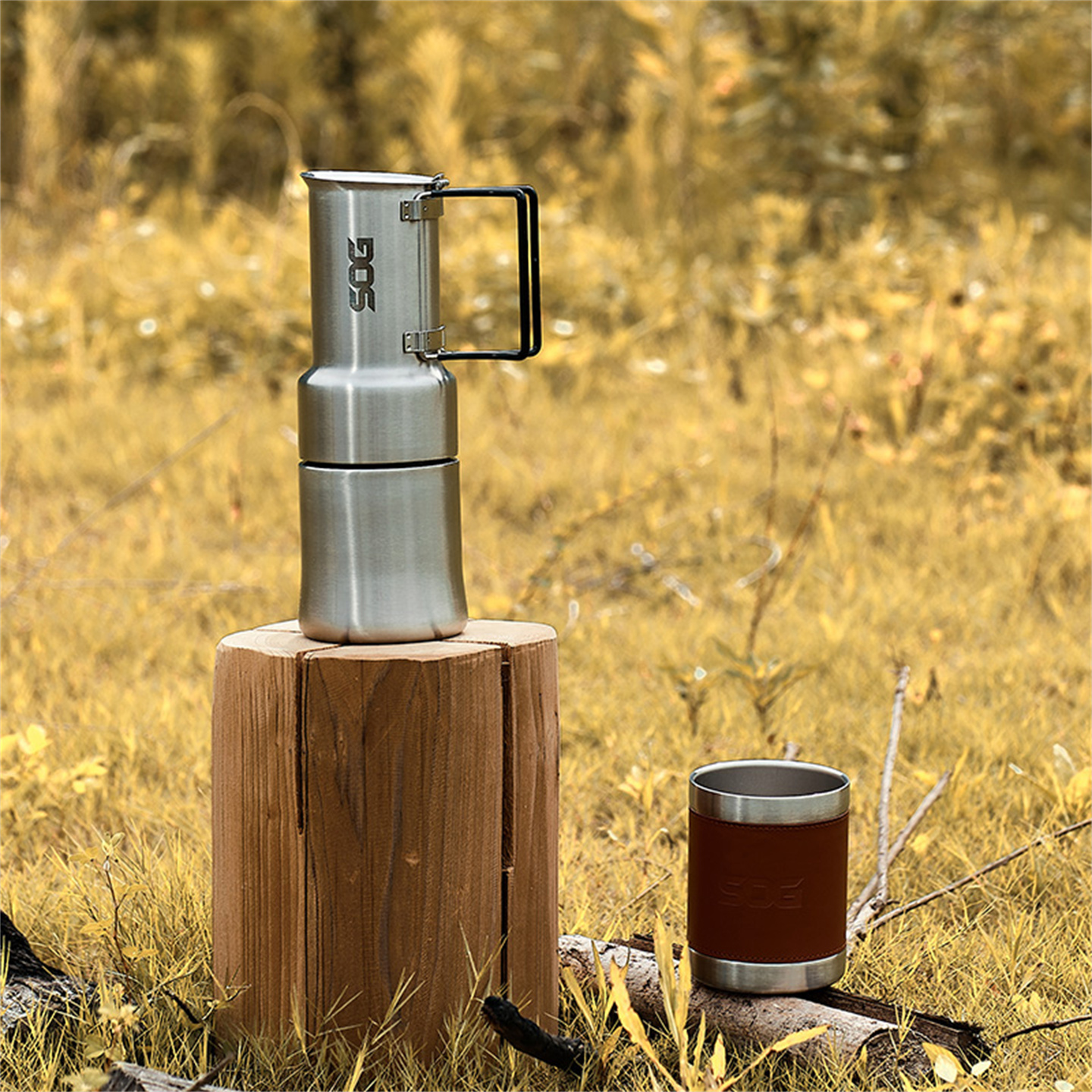 索格SOG户外摩卡壶咖啡壶