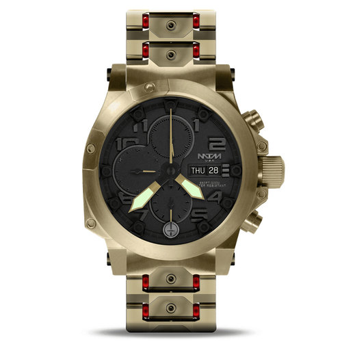 MTM谢尔曼男士石英手表轴承手链