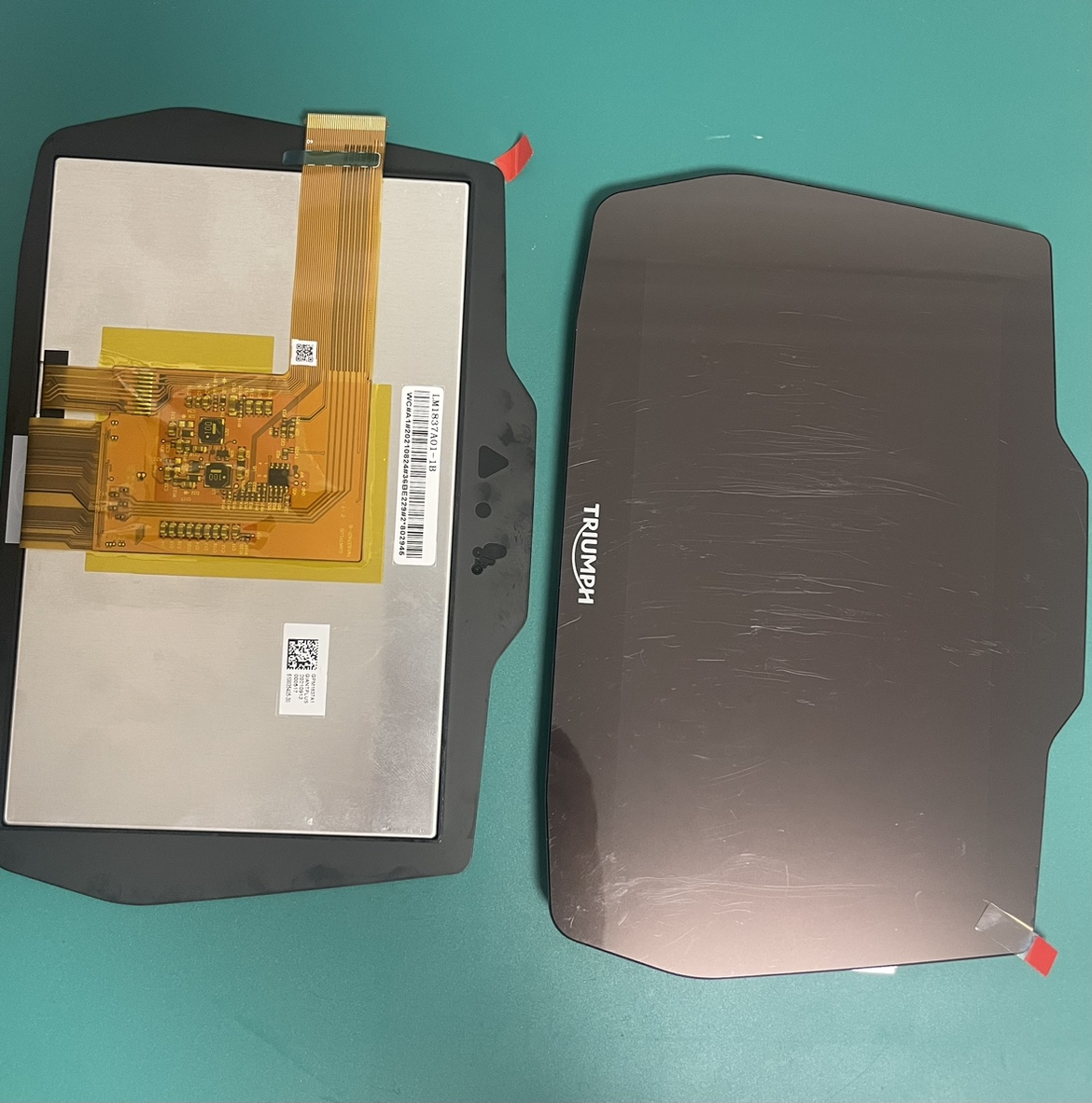 TRIUMPH 凯旋摩托车屏，LCD 摩托车液晶屏幕  LM1837A