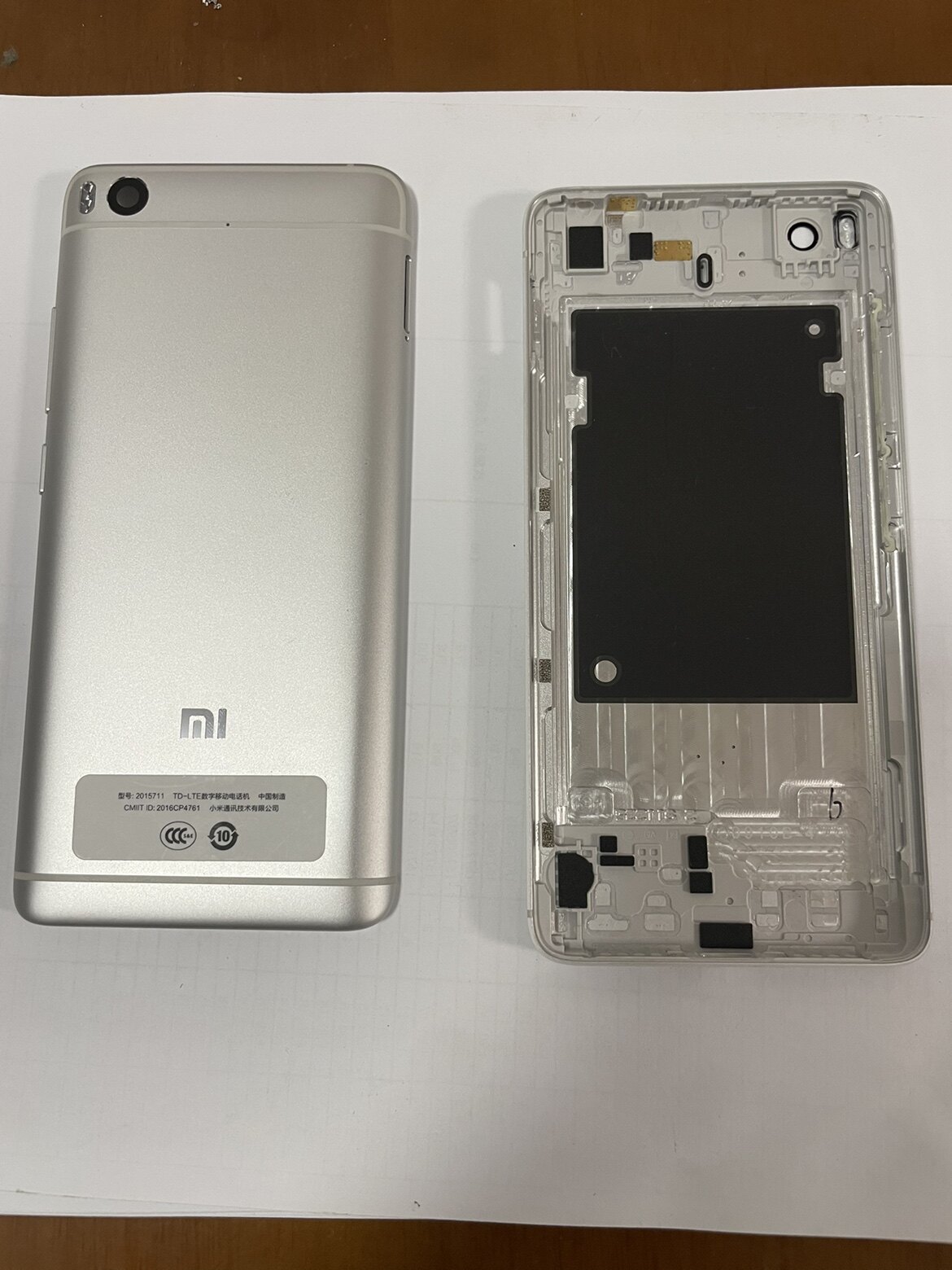 小米5s电池盖:mi5s电池盖 原装拆机的