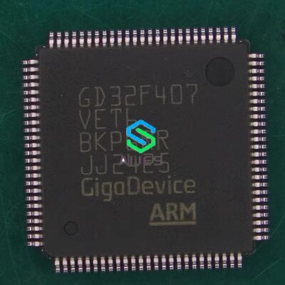 GD32F407VET6 单片机(MCU/MPU/SO 封装: LQFP-100(14x14)