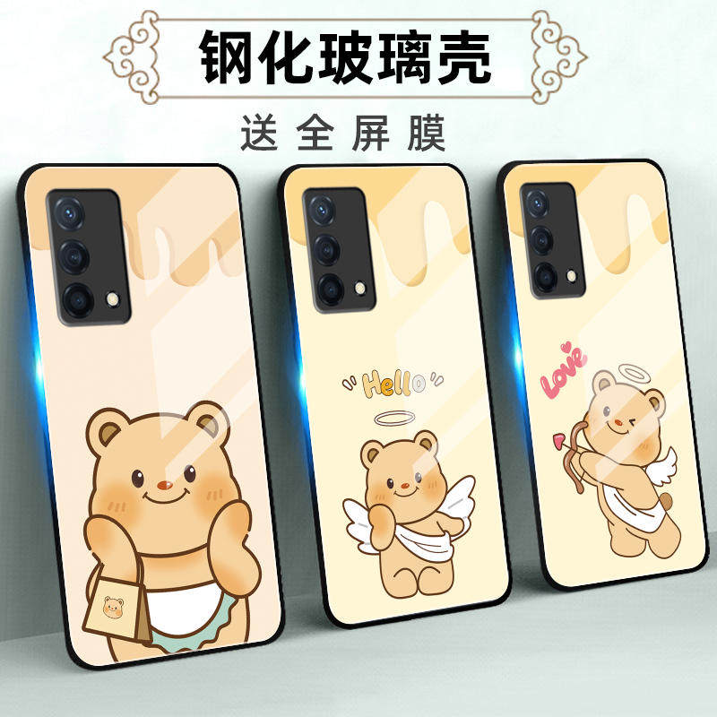 适用OPPOK9玻璃手机壳K9Pro保护套K9s全包K9x防摔软定制薄硅胶黄油小熊网红高级个性情侣男潮直边简约卡通液,3C数码配件,手机保护套/壳,淘宝优惠券,粉丝福利购,淘宝优惠卷