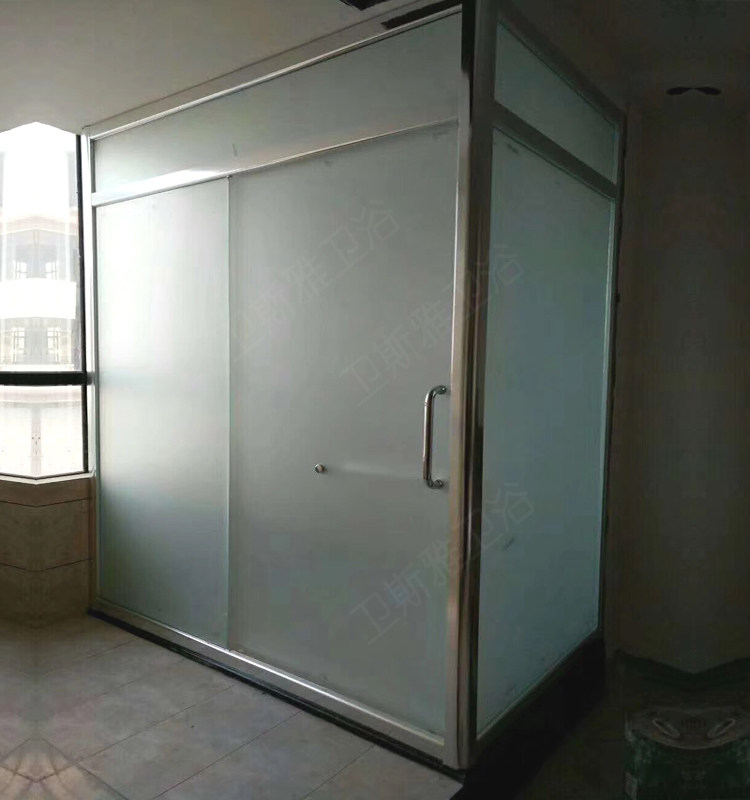 方形淋浴房隔断 浴室玻璃卫浴玻璃隔断 工厂直销淋浴房价格低实惠