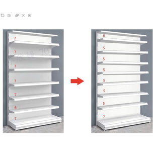 好想来加盟商专用单面糖果货架商品展示置物架零食超市水饮柜配件