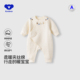 衣服初生婴儿外出哈衣 宝宝秋装 考拉蒂尔 新生儿夹丝连体衣秋冬季