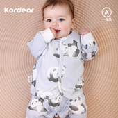 考拉蒂尔 婴儿双层纯棉上衣背心外穿坎肩衣服 宝宝舒适马甲春秋季