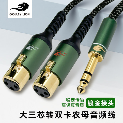 戈利狮发烧6.5转双卡农母音频线
