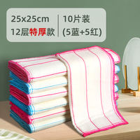 Dishcloth, cleaning cloth, kitchen-specific dishwashing magic tool, absorbent dishcloth, scouring pad, easy to clean, oil-stained cleaning linen cloth thumbnail 6
