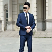 Bộ đồ hai mảnh 2019 mới phù hợp với bộ đồ vest nam cao cấp dành cho nam - Suit phù hợp quần tây