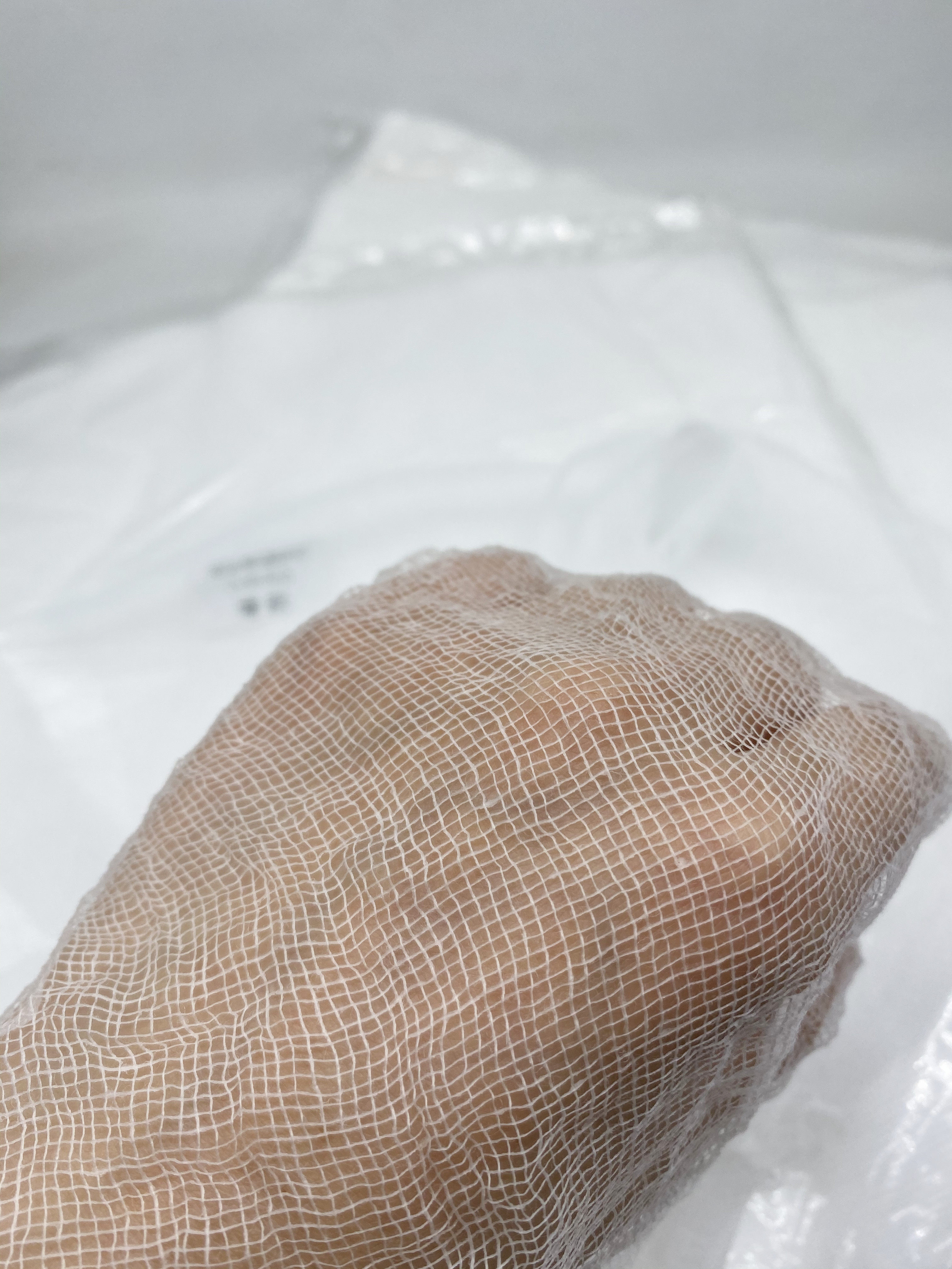 美容院专用面膜敷膜软膜粉专用纱布 美容纱布块100张/包 两包包邮
