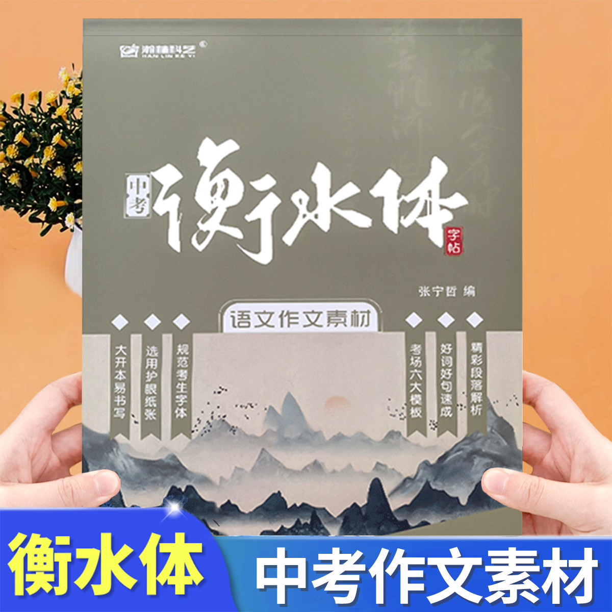 中考衡水体字帖.语文作文素材