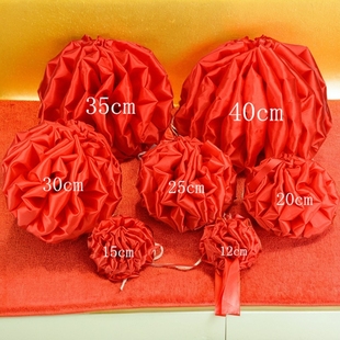 喜庆红花开业剪彩绸布花结婚车婚礼装饰红色大红花球胸前表彰绣球