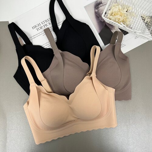 M33无痕运动内衣女中厚款舒适防下垂收副乳调整型聚拢女小胸文胸