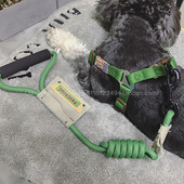 包邮 小犬店touchdog胸背带牵引绳攀岩圆绳套装 宠物狗绳狗链子