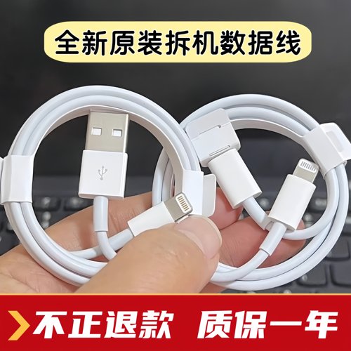 苹果原装数据线20W快充头