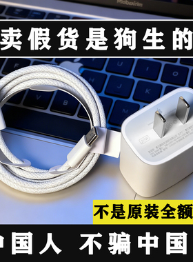 适用于苹果iphone15编织线16pm数据线ipadpro air4 mini6充电器双typeC接口2023新快充头20w插头平板拆机max