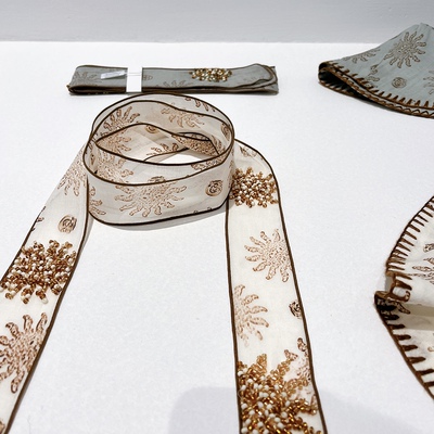 【现货】印花丝巾系脖女韩系搭配飘带2025新款轻奢高级感颈饰