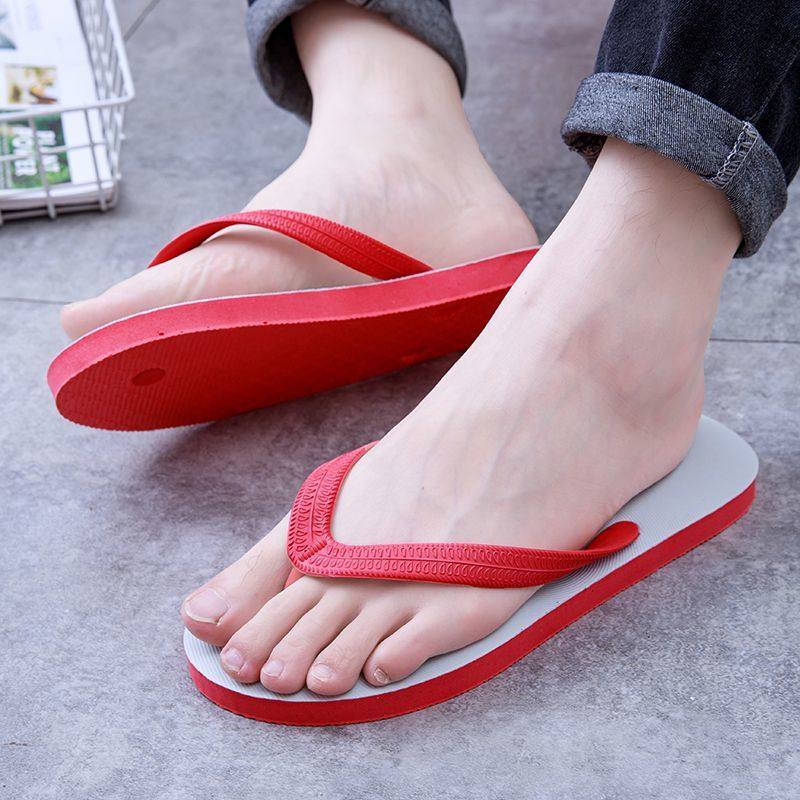 泰国星马人字拖鞋男士橡胶底耐磨防滑防臭潮流休闲老缅甸拖鞋正宗