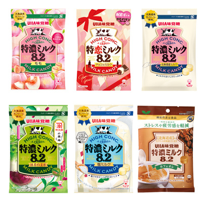 日本进口uha特浓8.2牛奶糖