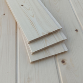 桑拿板免漆扣板阳台吊顶实木阁楼墙面护墙板装 修松木板厨房卫生间