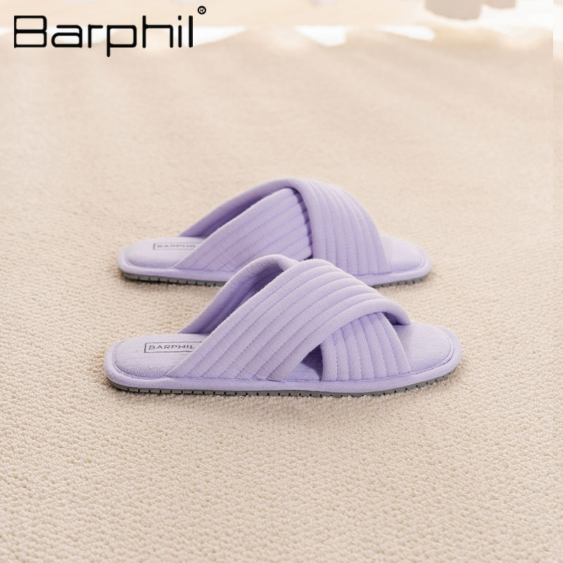 Barphil拖鞋女士2024新款室内防滑静音软底透气家居情侣拖鞋家用