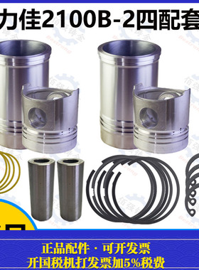 龙溪力佳SL2100BN四六配套缸套缸筒活塞环销发动机 配件