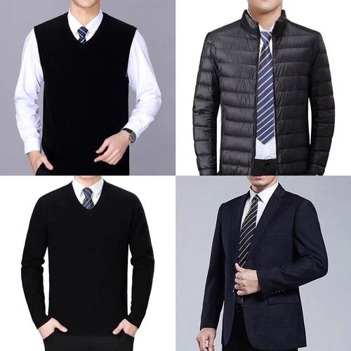 滴滴专车司机冬季商务服装羊毛坎肩v领羊毛衫西服套装轻薄羽绒服