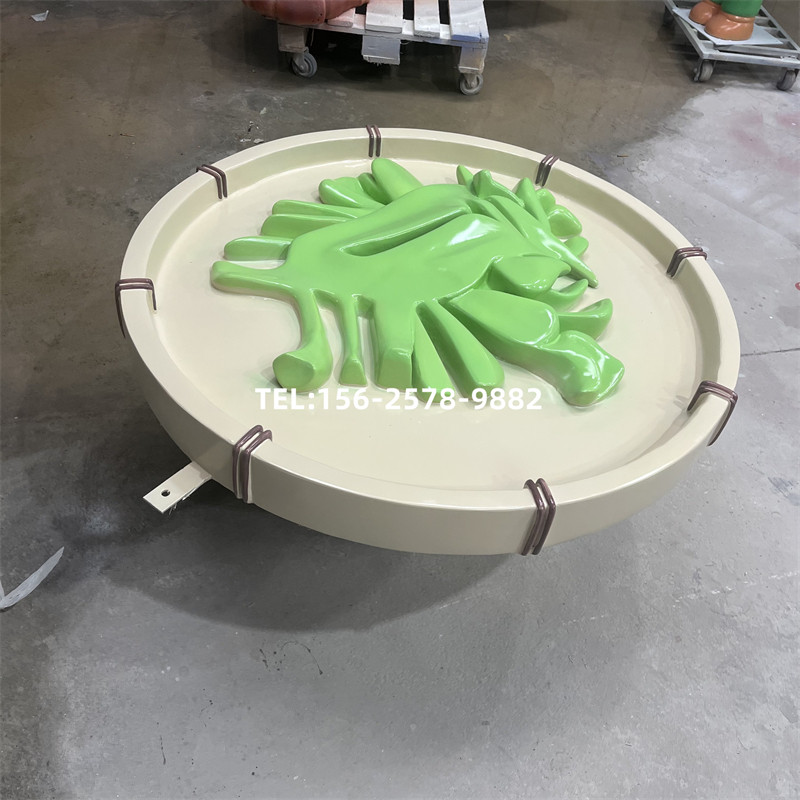 玻璃钢茶具模型雕塑定制户外工艺