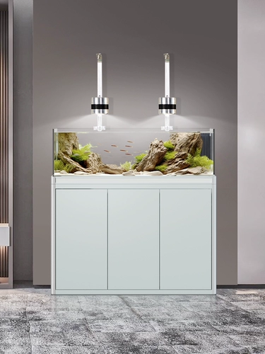 yee Руковая рыба-танк гостиная 2025 Новый ультра-белый стеклянный домашний домашний домохозяйство маленькое дно фильтр золотоисканный танк дно фильтр ландшафтный бак