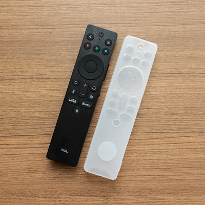 适用TCL雷鸟电视RC701A 802A遥控器套 防尘防摔套 高清硅胶保护套