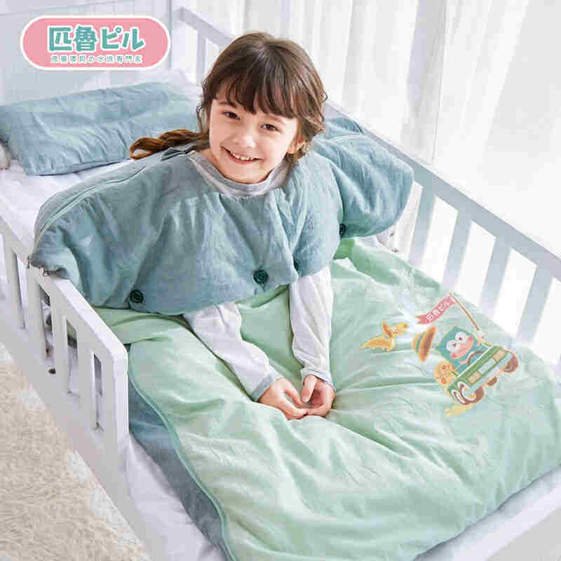 匹鲁防踢被匹鲁儿童春秋四季防踢被婴儿睡袋幼儿园宝宝春秋四季通高性价比高么？