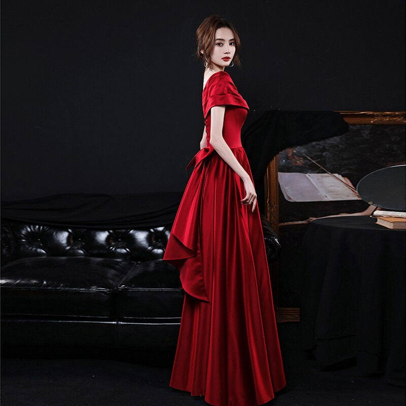 丽佰昕敬酒服新娘新款遮手臂2021春款夏季小个子酒红色订婚礼服缎怎么样,好用不?