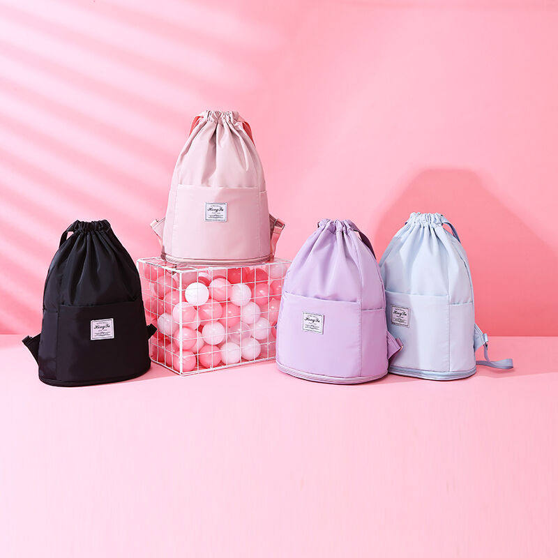 羽克(yuke)游泳包干湿分离包健身包防水包夹层防泼水袋收纳双肩